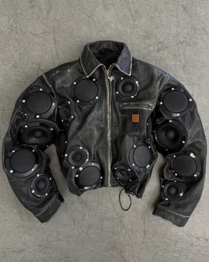 Badson Black Leather Jacket