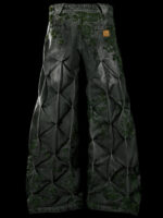 BADSON MOSS 'OVERGROWTH' DENIM PANTS