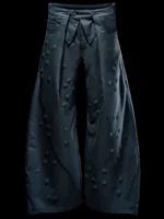 BADSON 'BUTTONS' PLEATED PANTS